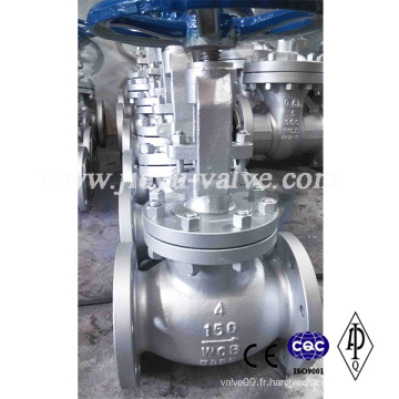 150lb 4inch Acier au carbone A216 Wcb Globe Valve